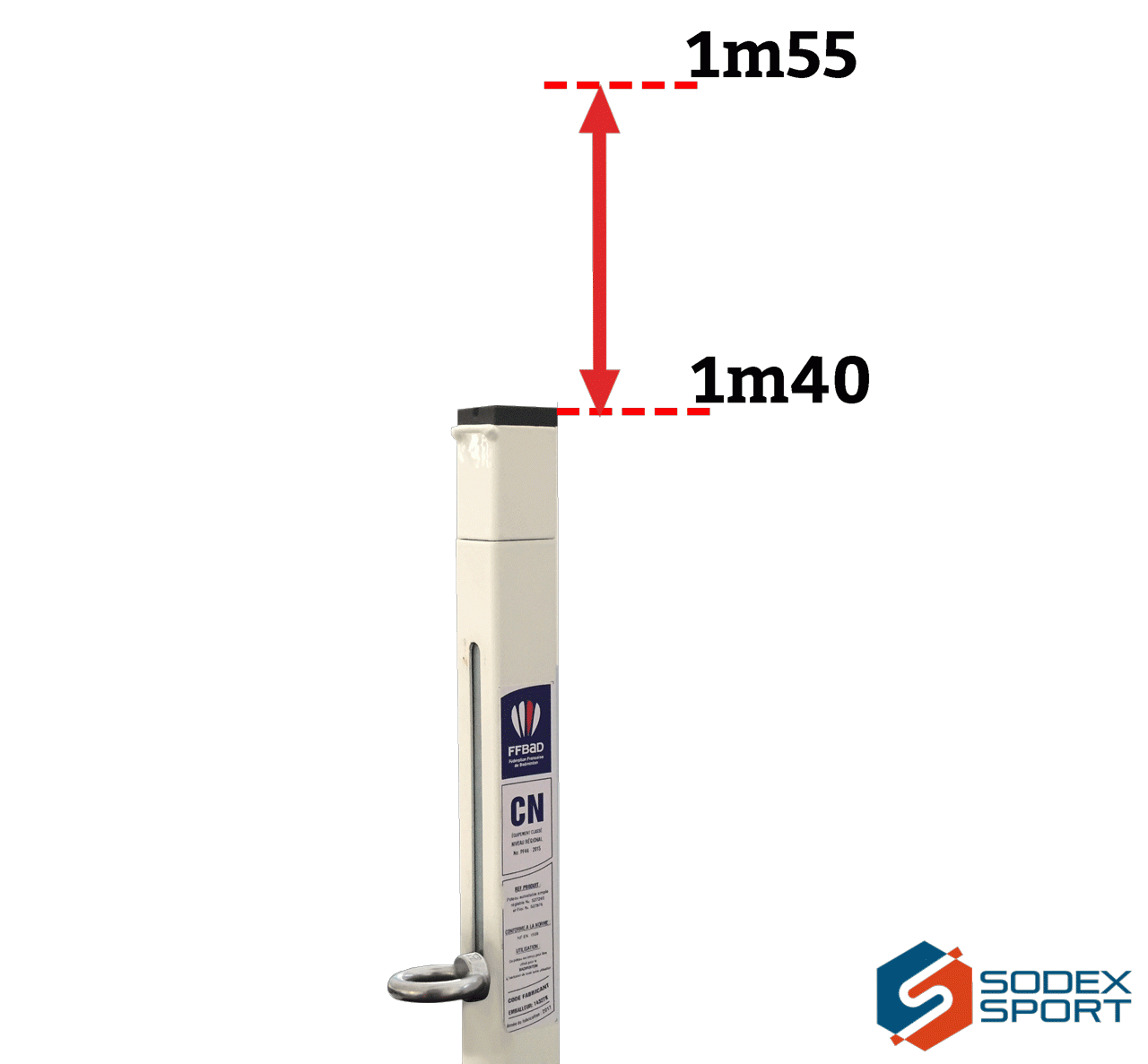 Trụ Cầu Lông Thi Đấu (S27240)